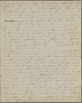 My dearest Mother - the dearest mother in the world, This morning I stepped... ALS. Dec. 15, 1834. 