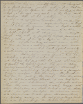 My dearest Mother - the dearest mother in the world, This morning I stepped... ALS. Dec. 15, 1834. 