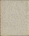 My dearest Mother - the dearest mother in the world, This morning I stepped... ALS. Dec. 15, 1834. 