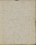 My dearest Mother - the dearest mother in the world, This morning I stepped... ALS. Dec. 15, 1834. 