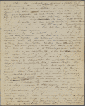 My dearest Mother, I have just returned... ALS. Jan. 21, 1835. 