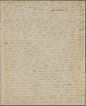 My dearest Mother, I have just returned... ALS. Jan. 21, 1835. 