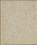 My dearest Mother, I have just returned... ALS. Jan. 21, 1835. 