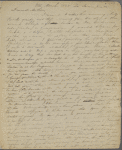 Dearest Mother, I meant to write... ALS. Mar. 31, 1835. 