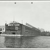 Cunard and White Star Lines at Pier 54, North River