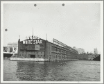 Cunard and White Star Lines at Pier 54, North River