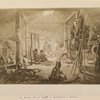 Mandan Hut by Bodmer in Maximillian's Travels