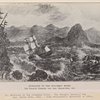 Entrance to the Columbia River. The Tonquin Crossing the Bar, March 25th, 1811. - from Franchere's Narrative -- 1814