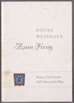 Hotel Weinhaus at Zum Krug