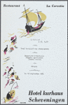 Lunch menu, Hotel Kurhaus at Restaurant La Corvette