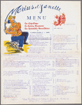 Daily menu, Marius et Janette