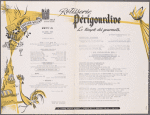 Daily menu, Rotisserie Perigourdine