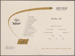 Breakfast menu, Pan American