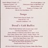 Lunch menu, The Squire Room at Doral Park Avenue Hotel