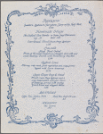 Lunch menu, L'Ommie's