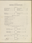 Dinner menu, Hotel del Coronado