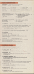Lunch menu, Blum's