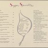 Supper menu, Cafe Carlyle