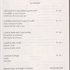 Room service menu, Hotel Drei Konige am Rhein