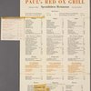 Paul's Red Ox Grill