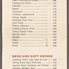 Sandwich list menu, Hotel d'Angleterre