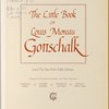 The little book of Louis Moreau Gottschalk