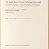 The little book of Louis Moreau Gottschalk
