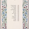 Drinks and snacks menu, Grand Hotel Baglioni
