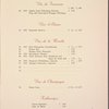 Wine list menu, Cafe-Restaurant "De Prinsenkelder"