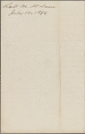 McLane, Robert M.