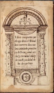 Libro compuesto por el muy docto s[en]or H.H. Saul Levi Morteira alav asalom intitulado Providencia de D[ios] con Ysrael verdad y eternidad de la ley de Moseh y nulidad de las demas leies