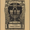 Ex libris Solomon Schechter