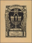 Ex libris Solomon Schechter