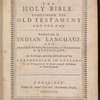 The Holy Bible, [Title page]