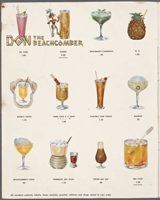 Don the Beachcomber - NYPL Digital Collections