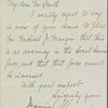 Correspondence with Daniel Manning