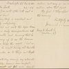 Correspondence with Daniel Manning