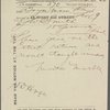 Correspondence with Manton Marble