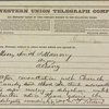 Correspondence with Samuel J. Tilden