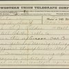 Correspondence with Samuel J. Tilden