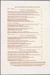 Daily menu, Bistrot du Sommelier