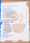 Daily menu, Cote Jardin
