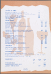 Daily menu, Cote Jardin