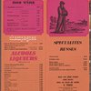 Daily menu, Drug Store