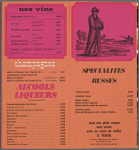 Daily menu, Drug Store