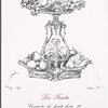 Dessert menu, Fouquet's