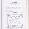 Daily menu, La Fermette Mabeuf 1900