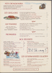 Daily menu, La Tour de Lyon