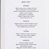 Daily menu, Le Louis D'or at Hotel de La Tremoille