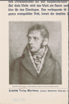 Jugendbild Schleiermacher. (Kreidezeichnung im Besitz de Familie Lommatzsch, Berlin.)